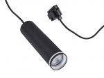 GU10 LED halogeeni rippvalgusti Steka Ring, must