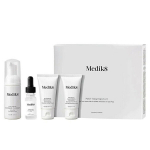 Kosmeetikakomplekt Medik8 Post-Treatment Kit: puhastav vaht, 40 ml + seerum, 10 ml + kaitsev kreem SPF 50, 15 ml + kreem, 15 ml