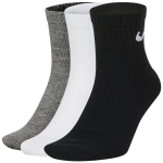 Nike Sokid U Nk Ed Ltwt Ankle 3P 132 White Black Grey SX7677 964