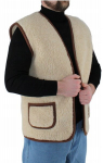 Villane vest, beež