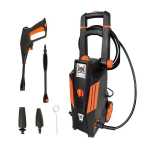 Deltafoxi k&otilde;rge r&otilde;hupuhastaja - max. Print 135 baari - 1800 w - max 420 l/h rahastamismaht - 5m voolik - 5m kaabel - 0,8L puhastusvahendi paak - voolikuhoidja - alumiiniumpump
