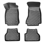 Auto kummimatid mustad 3d audi a5 ii sportback (2016-...) rizline