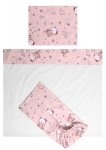 Lorelli laste voodipesukomplekt Tiny Dream Pink Ballerina, 60x120, 3-osaline
