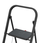 Kokkupandav trepipink K44 StandardLine, 3 astet, turvak&auml;epide, must