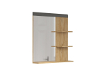 Seinapeegel Trendteam Blanshe, tumehall / tamm
