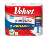Samet Jumbo Duo Paberr&auml;tikud, 2 rulli