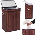 Pesukorv Gockowiak 80l, pruun/beež