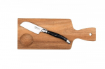 Santoku juustu l&otilde;ikamise komplekt, 2 tk, Peilis sūriui "Santoku" 9 cm Laguiole Premium Line Akacijų lenta