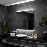 Peegel LED-valgustusega Vannituppa, Magamistuppa, Elutuppa - Brasil - 60 cm, 60 cm, LED Veidrodis Modelis - Brasil 60 cm x 60 cm