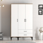 Drabužinė Kumsal ST - Walnut, White