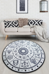 Kilimas (140 cm) Horoscope Beyaz