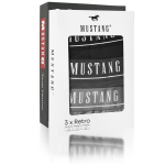 Bokserid meestele Mustang, BM458, sinine, must, 6 tk