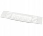 Vannitoa riiul vanni jaoks plastikust valge 5x16.5x69 cm