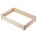 Puidust kaubaaluse pikendus 120x80cm konteiner kaubaaluse voodi pakett 2 tk