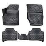 Auto kummimatid mustad 3d vw touareg facelift (2007-2010) rizline