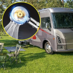 '1 tk RV turbo du&scaron;ipea pihusti du&scaron;&scaron; &uuml;he nupuga veefilter k&auml;eshoitav v&auml;ike ventilaator du&scaron;ipea'