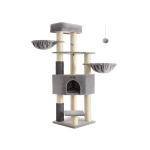 Kassi kraapimispost Songmics, 50x50x160 cm, hall