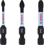 Otsakute komplekt Bosch Impact PH1-PH3 x 50 mm, 3-osaline