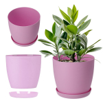 Lillepoti kate Lillepott 30 cm alusega lilledele, roosa, elutuppa