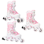Rulluisud 3in1 Raven Laguna White/Pink, 34-37