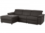 Kolmekohaline diivan Loft Tanaro, pruun