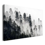 Atmosf&auml;&auml;riline l&otilde;uendist seinamaal elutuppa Mets udus 80x120cm