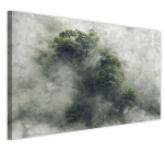 L&otilde;uend puu ja uduga, 80x120 cm, kaasaegne seinadekoor
