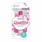 Wilkinson Quattro Naistele Tundlikule Nahale, 3-T&uuml;kiline.