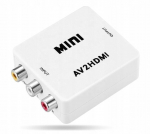 RCA CINCH kuni HDMI AV signaali muundur adapter