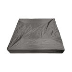 Liivakasti kate, 120&times;120 cm, must