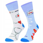 Kinkesukad arstidele ja &otilde;dedele, Comodo, sinine ja valge