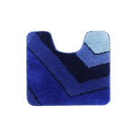 WC-poti esine vaip Benedomo 50x50, pruun/beež