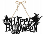 Happy Halloween uksele riputatav seinakaunistus 4