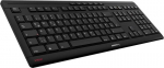CHERRY STREAM klaviatuur - USB - Saksa - CHERRY SX l&uuml;liti - Must