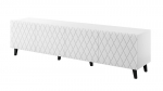 TV alus Cama Meble Asti, 200x42x52 cm, valge