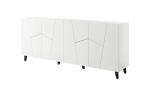 Kummut Cama Meble Etna, 200x42x82 cm, valge