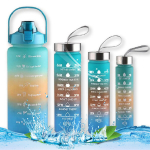 Joogipudelite komplekt Botella De Agua, 4 tk., 2200+820+520+280 ml