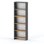 Raamaturiiul kontor 5 riiulit 60cm Hall