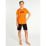 Pidžaamad poistele Yoclub PIA-0032C, oranž/must