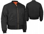 Bomber jakk Mil-Tec, MA1 US, Must