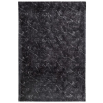 isekleepuv m&ouml;&ouml;blikile, must marmor, 90 x 500 cm, PVC
