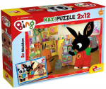 Lisciani: supermaxi puzzle 12 x 2 bing- koolis