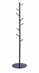 Seisev riidestange loft 170 cm, must