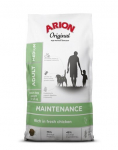 Arion Original Maintenance Adult t&auml;iskasvanud keskmist t&otilde;ugu kanaga koertele, 12 kg