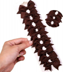 10 lapse pruuni vibuklambri komplekt