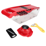 teraga multifunktsionaalne k&ouml;&ouml;gitoidul&otilde;ikur riiv kartuli-k&ouml;&ouml;giviljade viilutamiseks