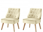 2 tooli komplekt Notio Living Emily, liivakarva