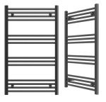 Vannitoa radiaator Granitan Breno 60 x 100 cm must
