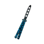 Treeningnuga Liblikas ilma terata 22cm - Blue Skull