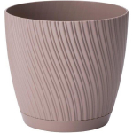 Lillepott Mika koos kandikuga 15cm, pruun